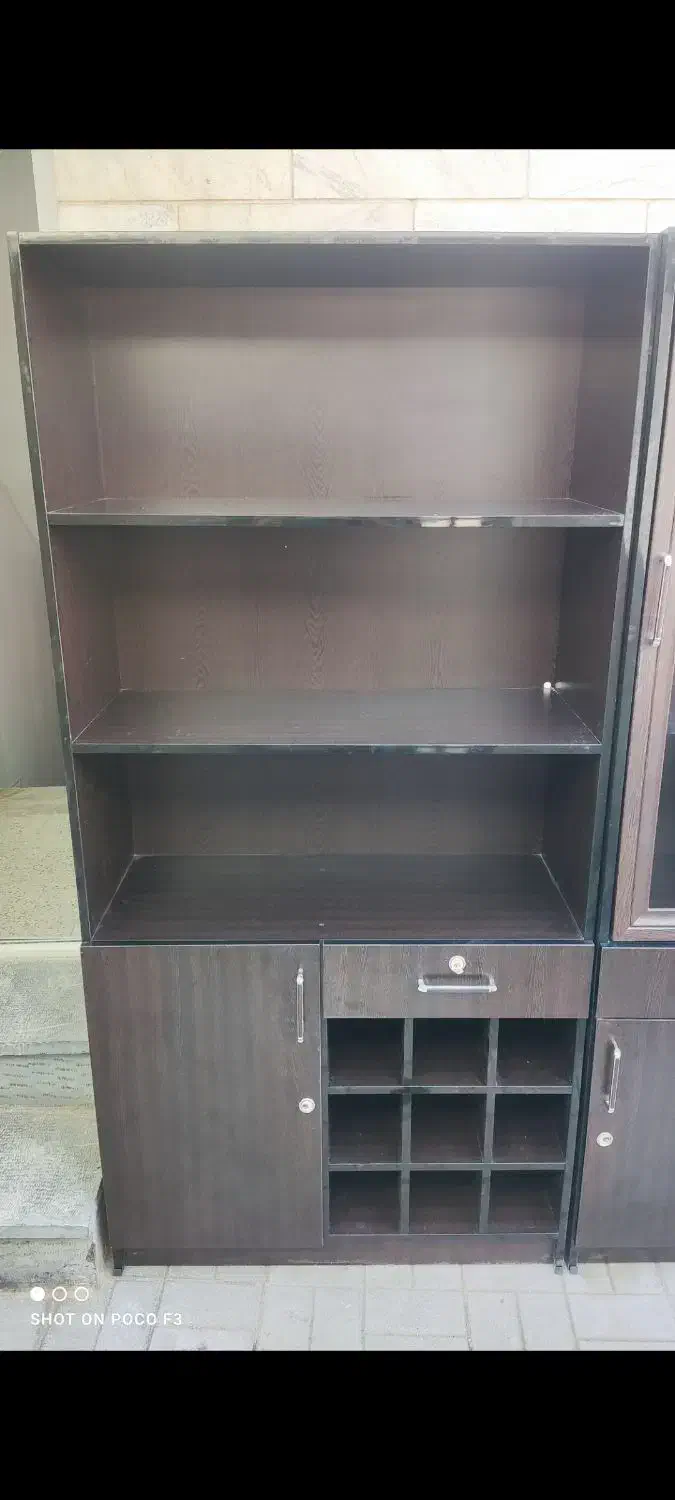 کمد کتابخانه|کتابخانه، شلف، قفسههای دیواری|سنندج, |دیوار