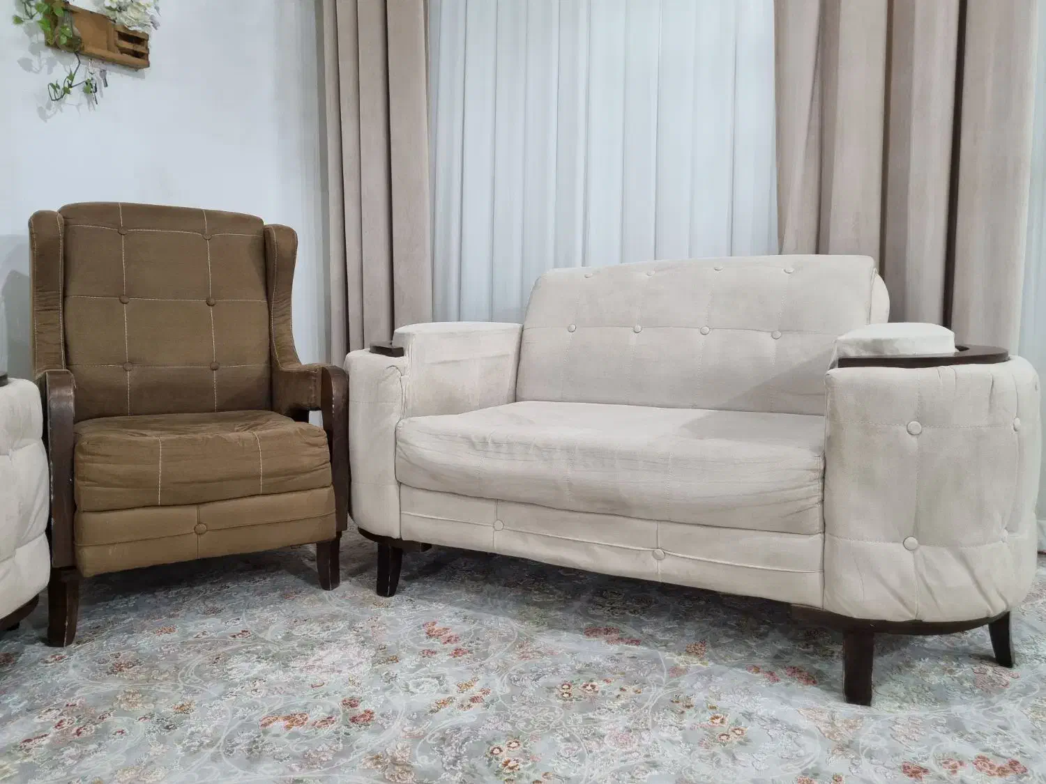 مبل ۷نفره|مبلمان خانگی و میز عسلی|کوهدشت, |دیوار