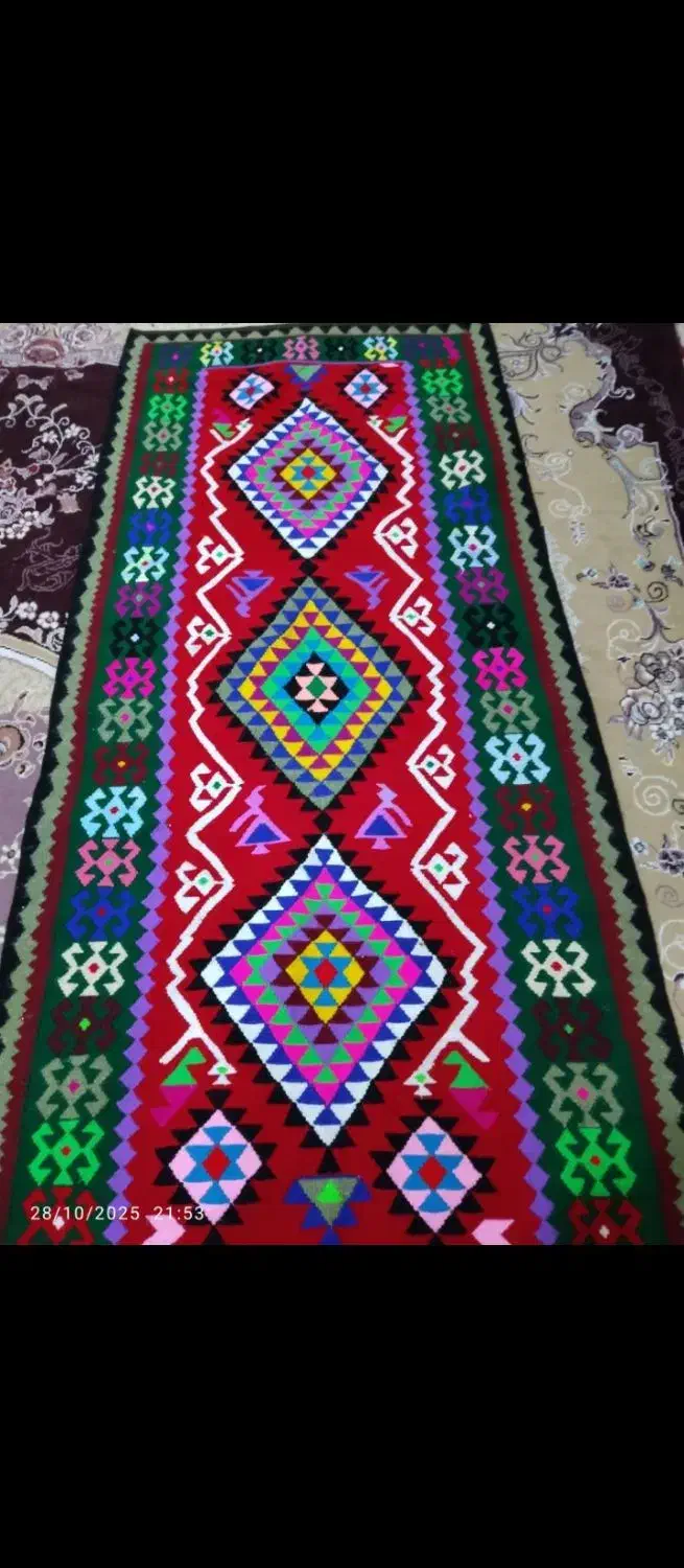 گلیم|گلیم، جاجیم، گبه|زنجان, |دیوار