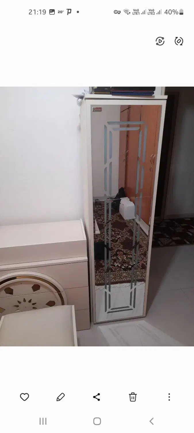 کمد و میز آرایش|تخت و سرویس خواب|اهواز, گلستان|دیوار