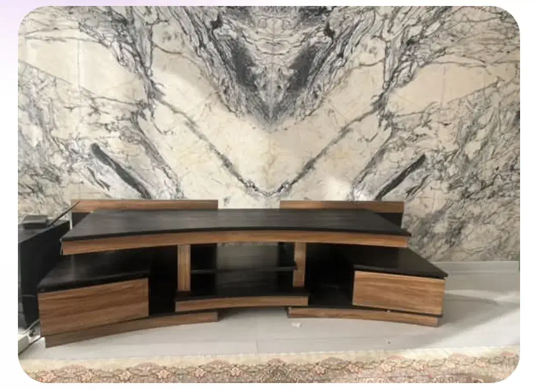 میز تلویزیون در حد نو ۳ تیکه|میز تلویزیون|شاهینشهر, خانه کارگر|دیوار