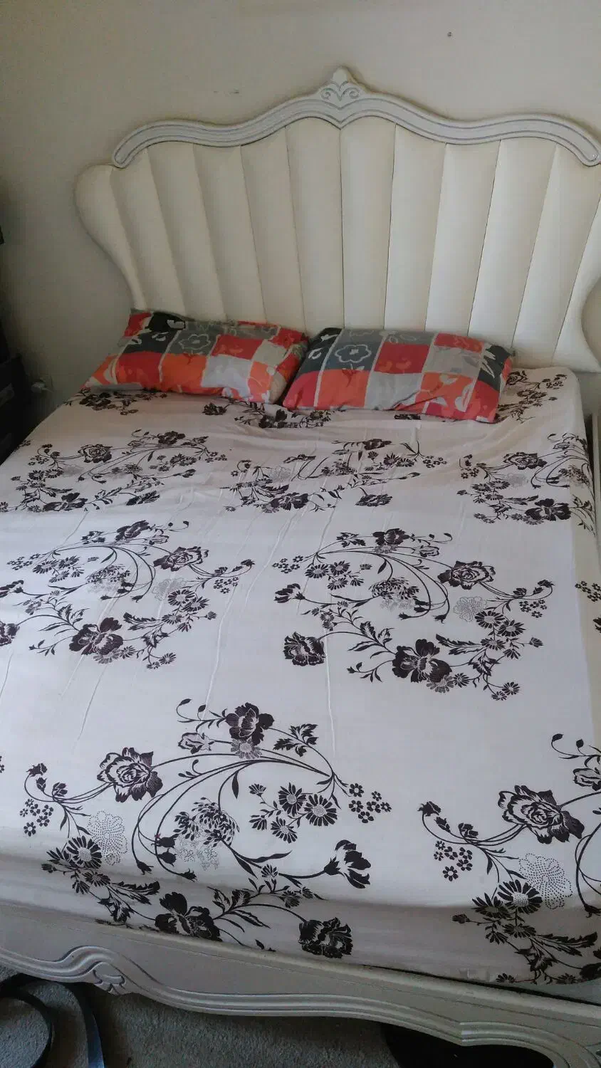 تختخواب جک دار همراه خوشخواب و پا تختی|تخت و سرویس خواب|پردیس, فاز ۳|دیوار