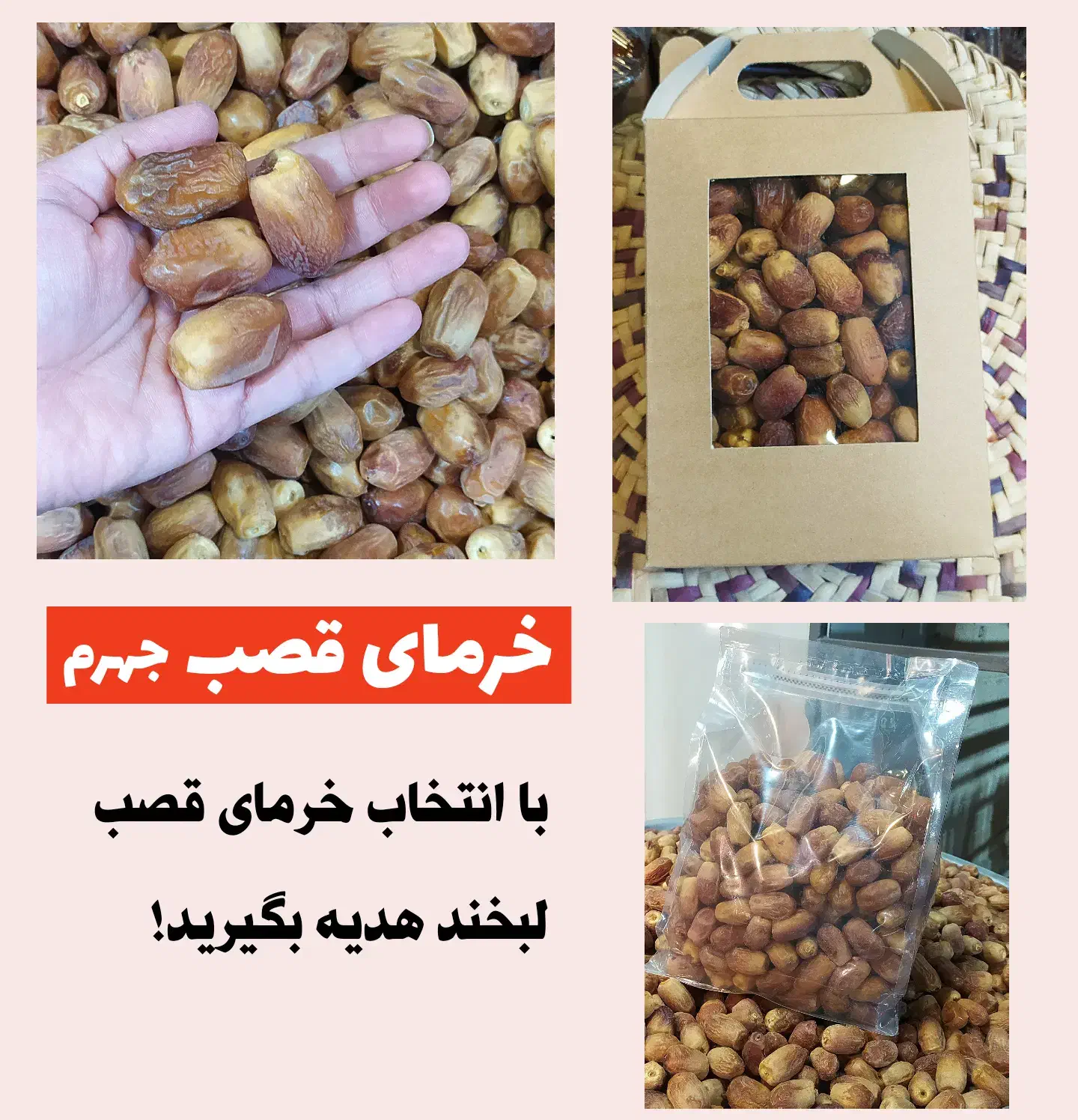 فروش خرما و رطب درجه یک از جهرم|خوردنی و آشامیدنی|رشت, آزادگان|دیوار