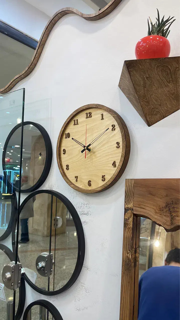 ساعت دیواری چوبی|ساعت دیواری و تزئینی|تهران, سازمان برنامه شمالی|دیوار
