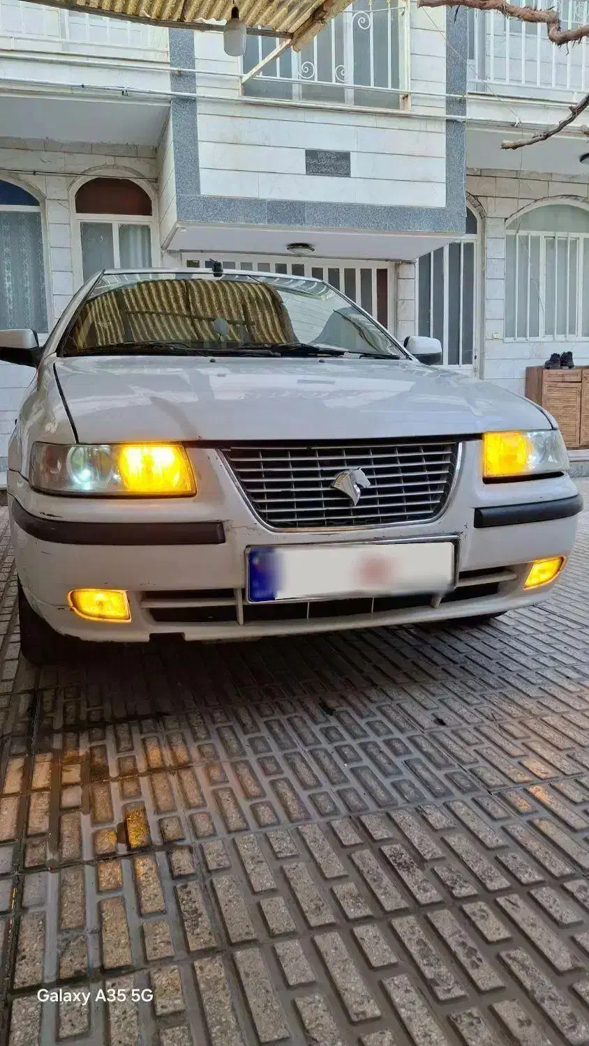 سمند سفید LX مدل 90|خودرو سواری و وانت|قرچک, زیبا شهر|دیوار