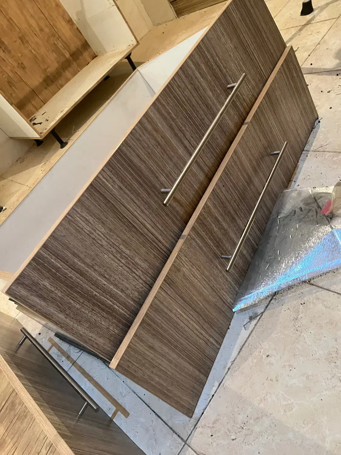 ویترین و درب ام دی اف کابینت|مصالح و تجهیزات ساختمان|رودهن, |دیوار