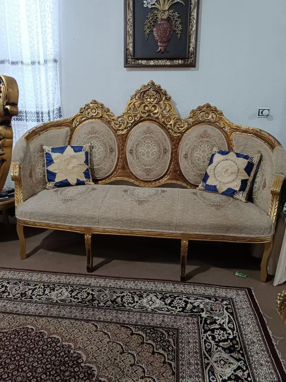 مبل سلطنتی|مبلمان خانگی و میز عسلی|میاندوآب, |دیوار