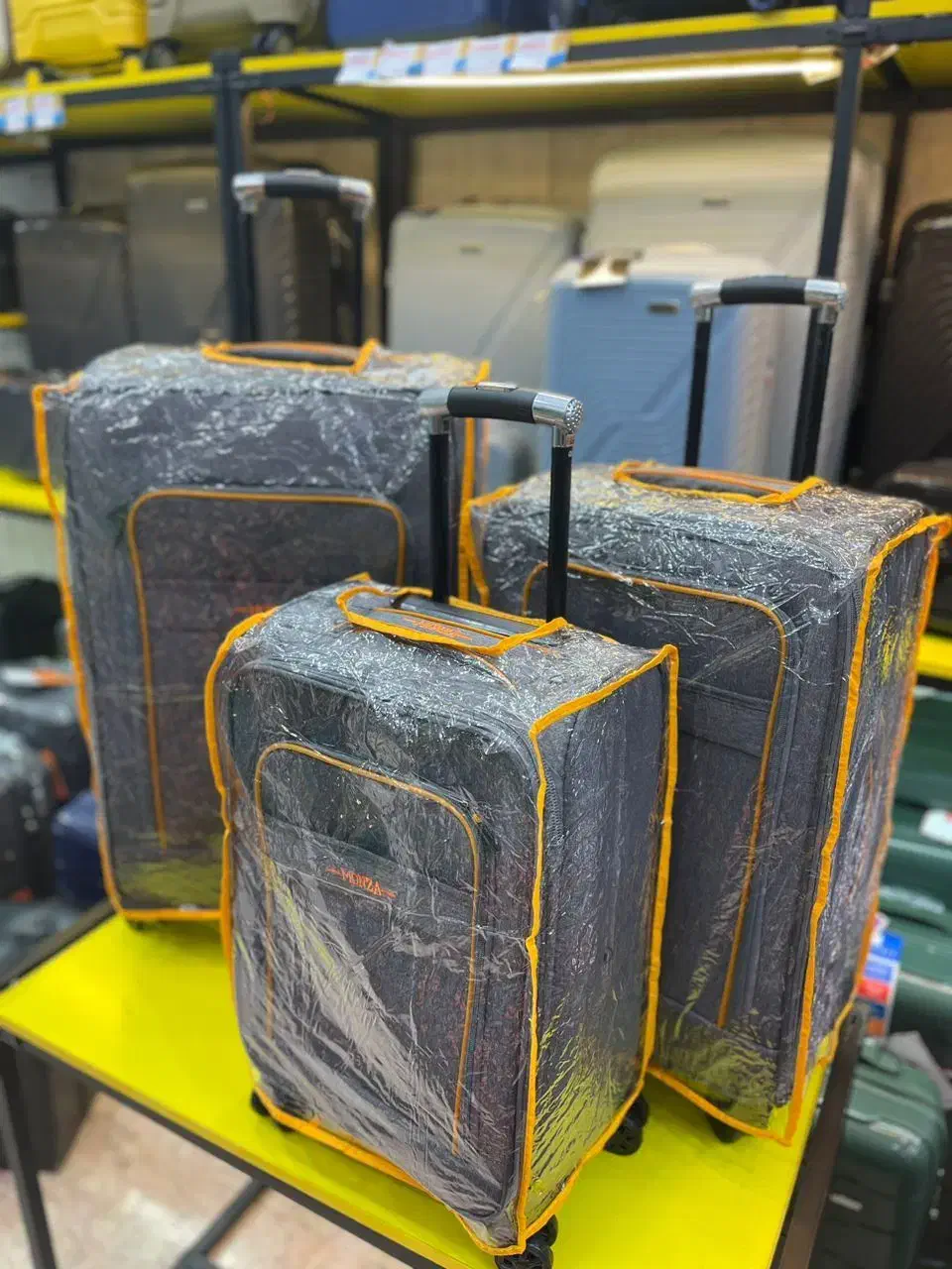 ست چمدان برزنتی MONZA|کیف، کفش، کمربند|یزد, |دیوار