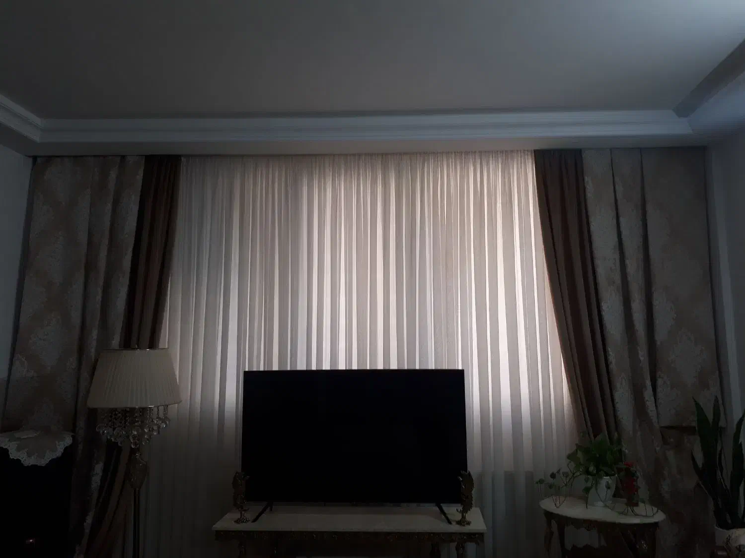 پرده|پرده، رانر، رومیزی|مشهد, کوی المهدی|دیوار