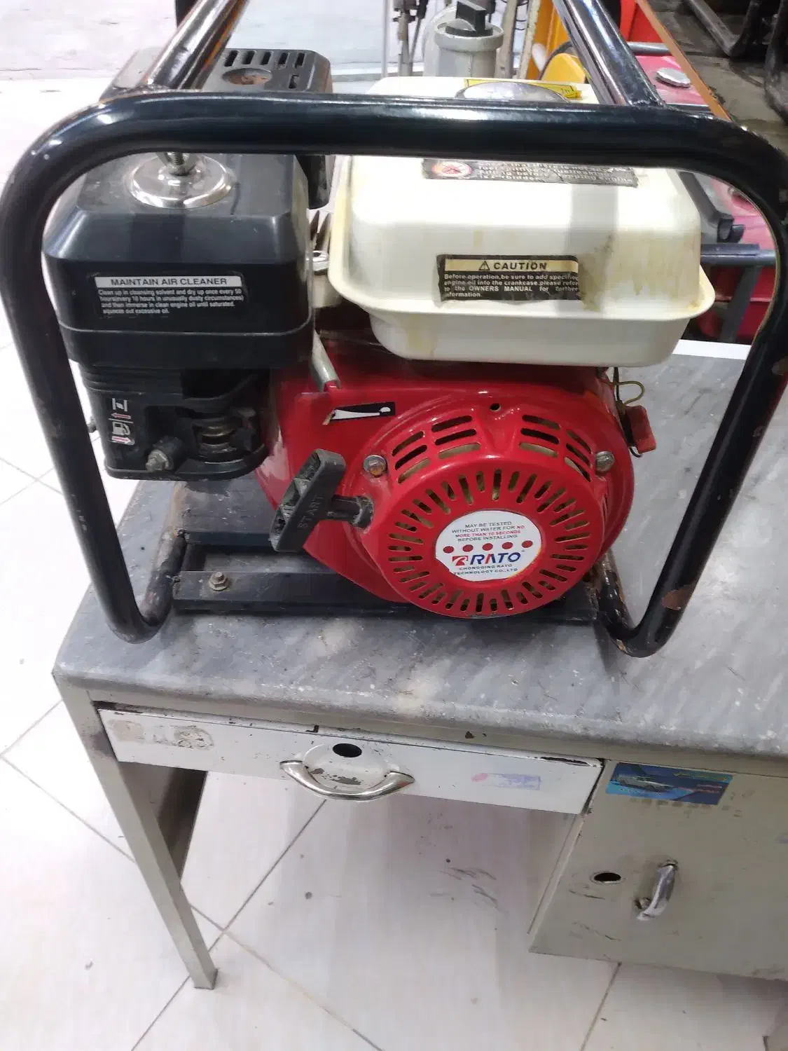 فروش موتور آب راتو دواینچ و چاله کن و چهارپایه|ماشین‌آلات صنعتی|بجنورد, |دیوار