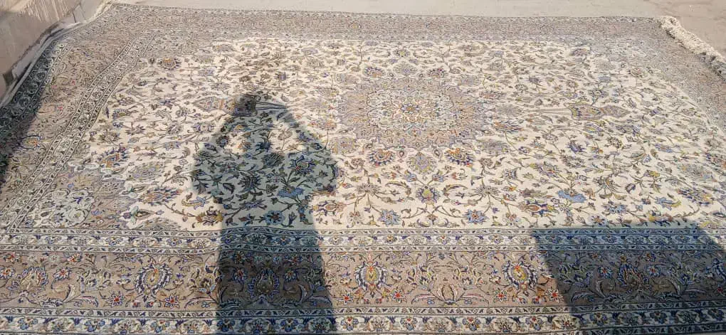 فرش دستباف کاشان ۱۲متری|فرش|نسیمشهر, |دیوار