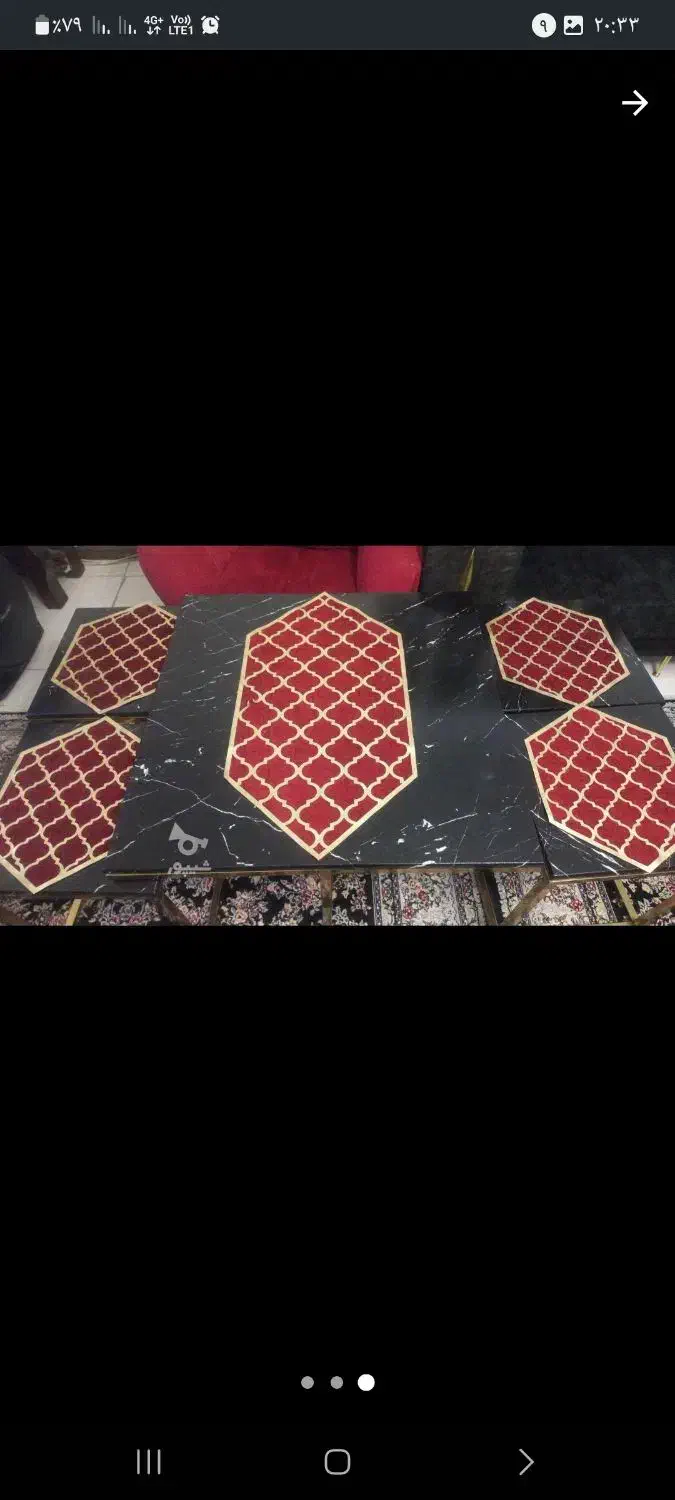 جلو مبلی وعسلی مدل پیتزایی|مبلمان خانگی و میز عسلی|تهران, شهید رجایی|دیوار