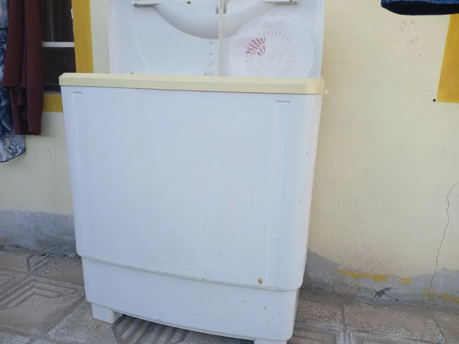 ماشین لباسشویی دوقلو|ماشین لباسشویی و خشک‌کن لباس|هلالی, |دیوار