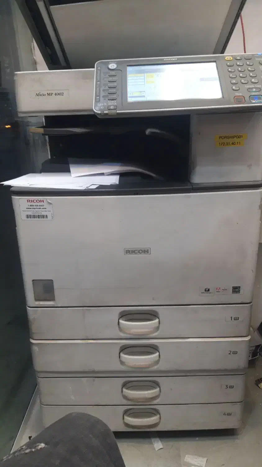 کپی ریکو 4002|پرینتر، اسکنر، کپی، فکس|کرمانشاه, |دیوار