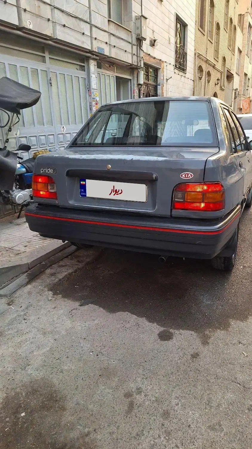 پراید 77 کره ای بی رنگ شاسی پلمپ استثنایی|خودرو سواری و وانت|تهران, آهنگ|دیوار