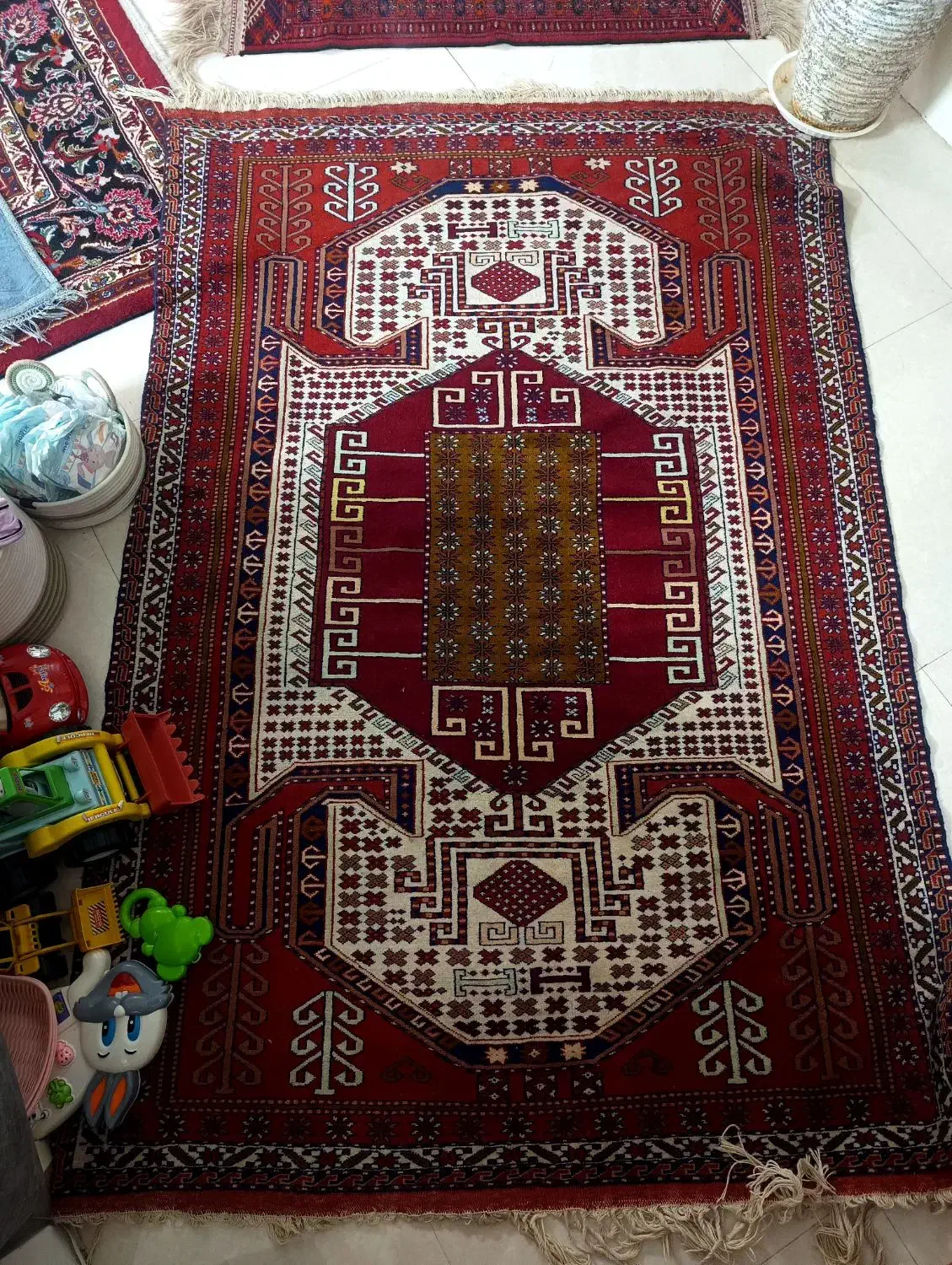 قالیچه دستی در حد نو مناسب هدیه|فرش|مشهد, امامیه (شهرک غرب)|دیوار