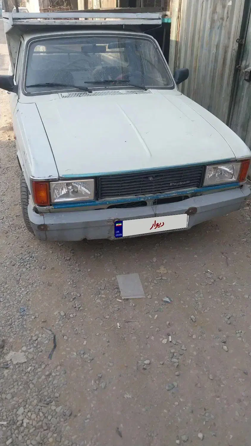 پیکان وانت ۹۳ سالم ی گلگیر رنگ|خودرو سواری و وانت|پاکدشت, خاتون آباد|دیوار