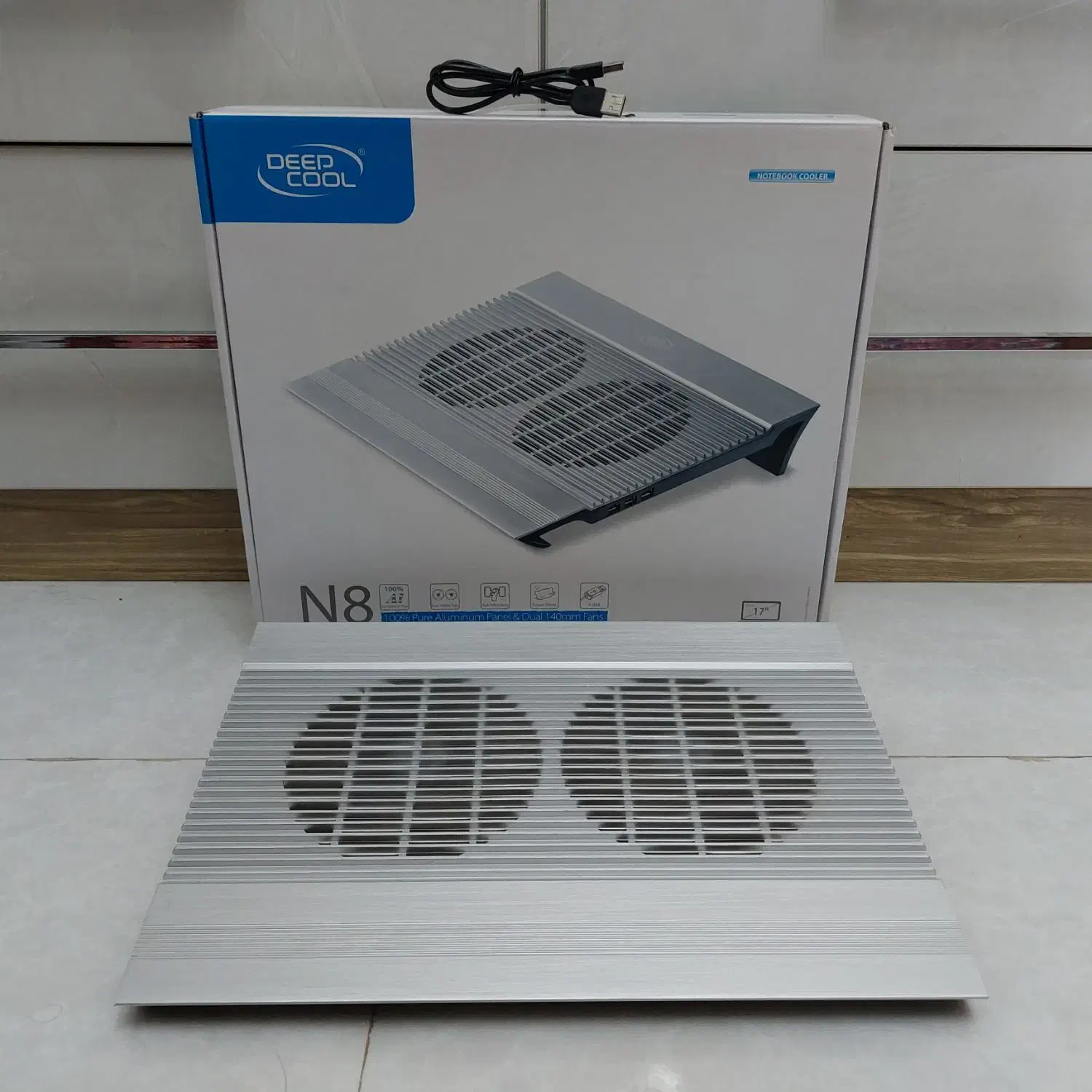 کولپد لپ تاپ گیمینگ برند دیپ کول مدل N8|قطعات و لوازم جانبی رایانه|کرج, گوهردشت|دیوار