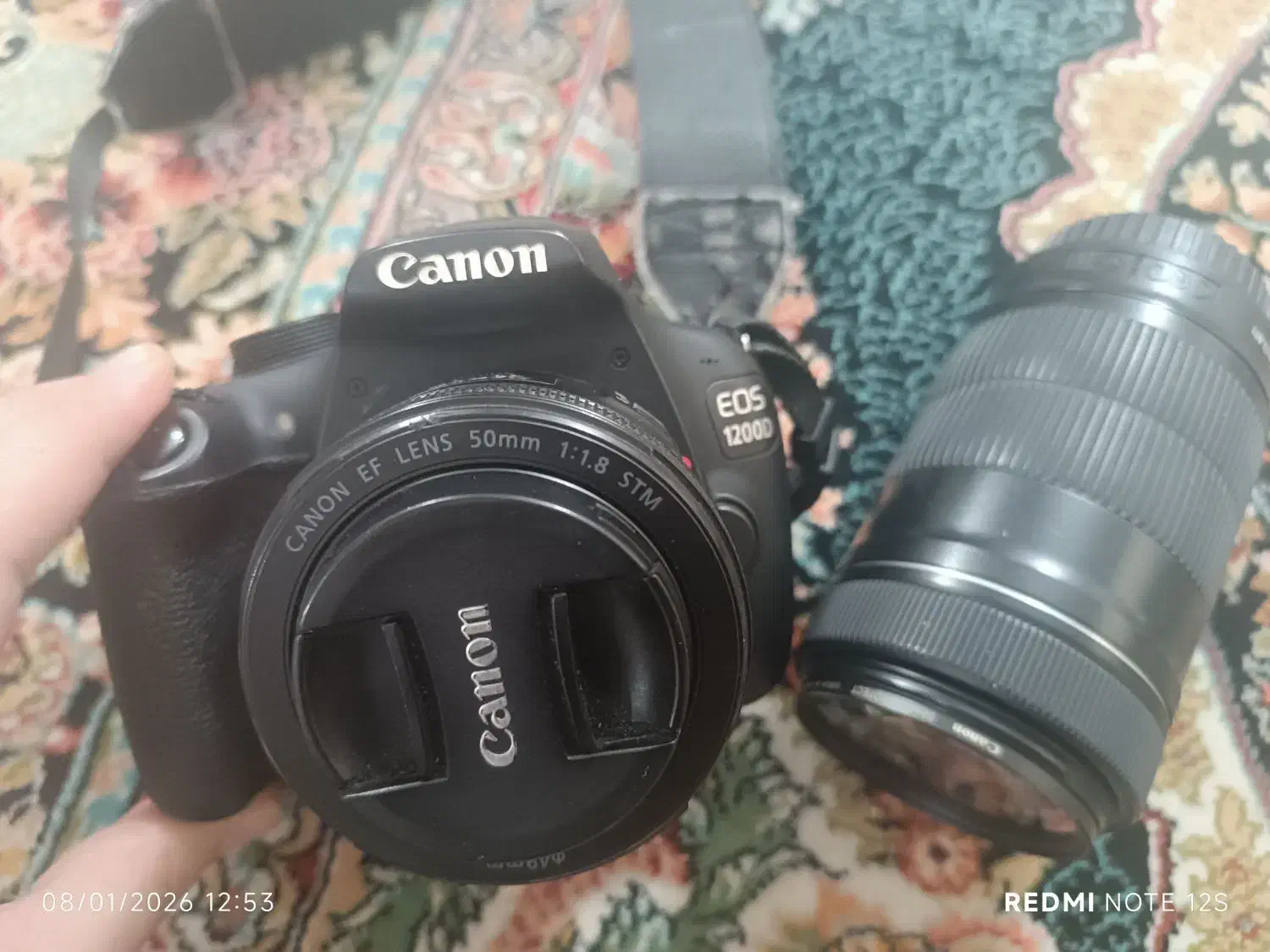 دوربین کنون ۱۲۰۰d|دوربین عکاسی و فیلم‌برداری|یزد, |دیوار