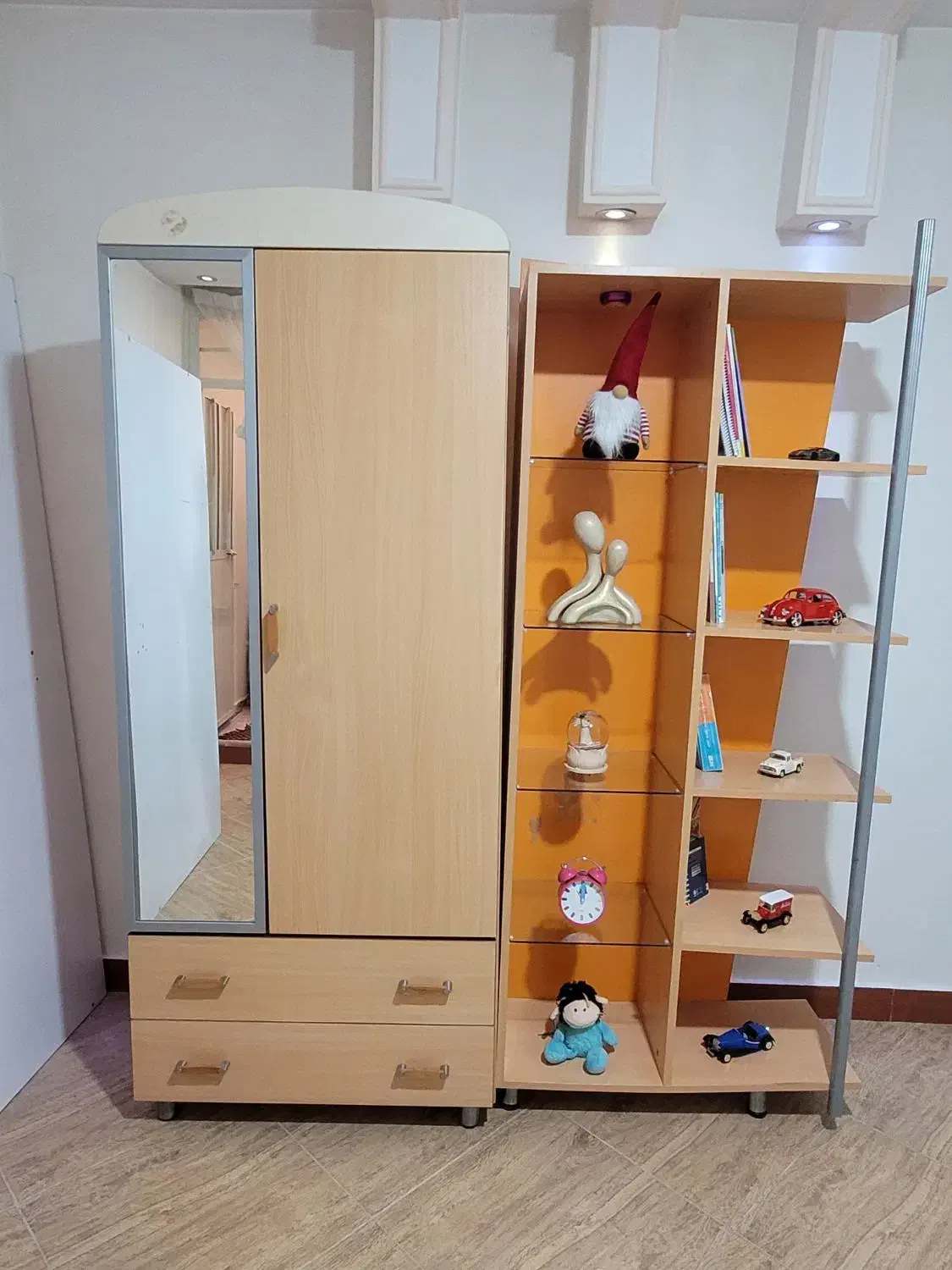 ست کمد و دکوری|جاکفشی، کمد، دراور|هشتگرد, مدرس|دیوار