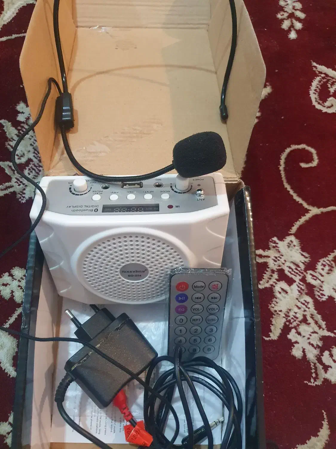 میکروفن بی،سیم و فلش خور و بلوتوث دار|صوتی و تصویری|کازرون, |دیوار
