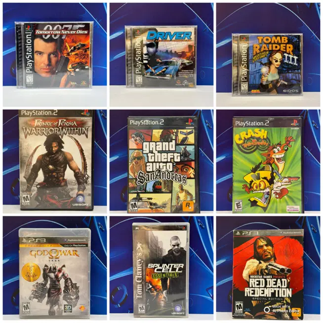بازی های اورجینال آرشیوی ps1 ps2 ps3 ps4 ps5 psp|کنسول، بازی ویدئویی و آنلاین|تهران, پاسداران|دیوار