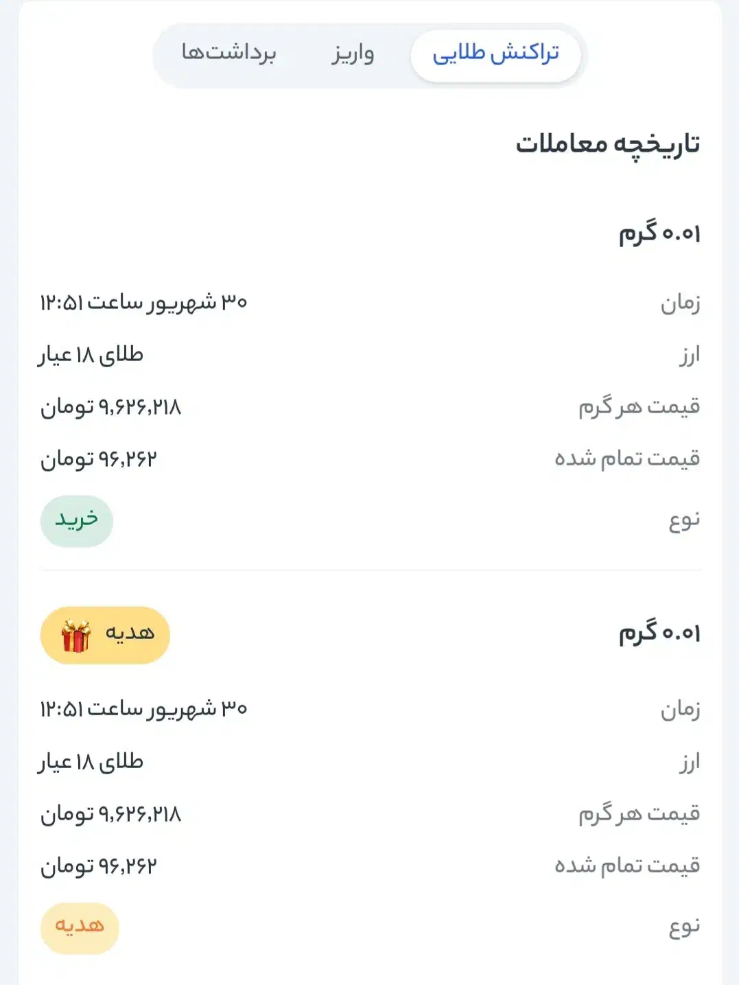 سایت جدید معتبر طلا|کارت هدیه و تخفیف|تهران, آبشار|دیوار