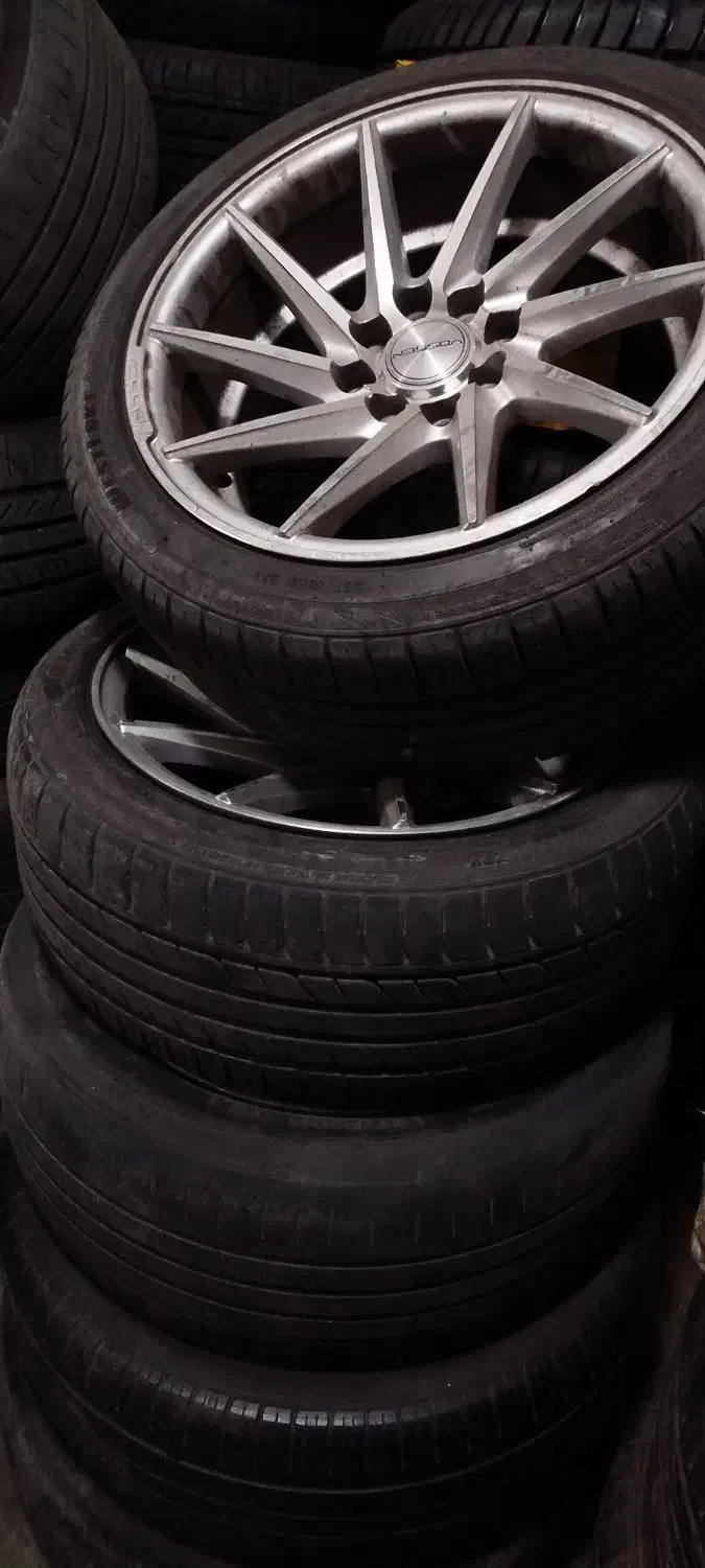 رینگ.اسپورت.چرخشی.با.لاستیک|قطعات یدکی و لوازم جانبی|تبریز, |دیوار