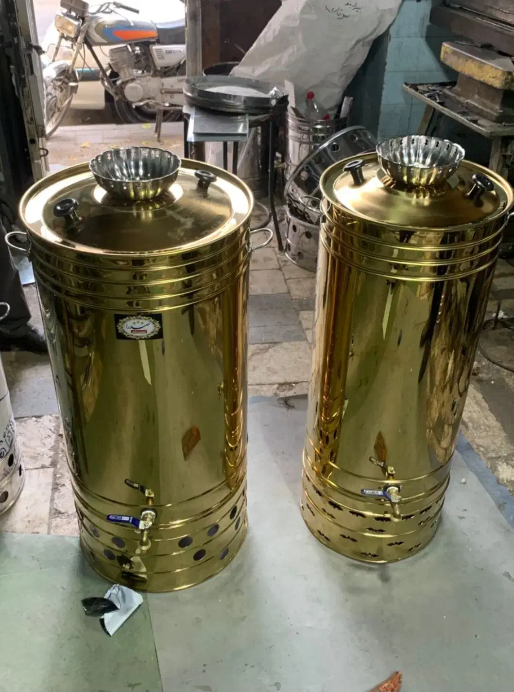 تولیدی انواع سماور برقی وگازی|سماور، چای‌ساز، قهوه‌ساز|ایذه, |دیوار