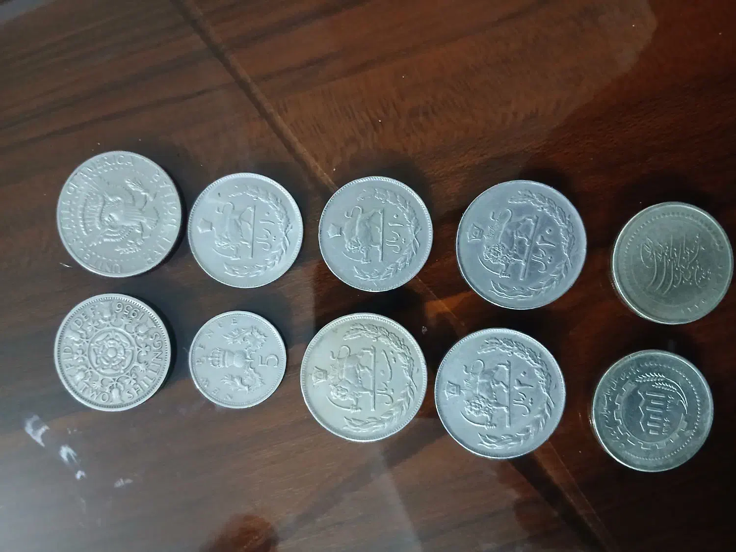 سکه پهلوی و خارجی|کلکسیون سکه، تمبر، اسکناس|فردوسیه, |دیوار