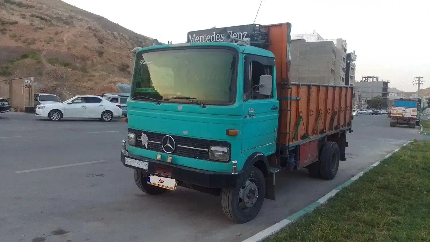 خاور بنز ۸۰۸ زیر بندی ۸۱۳مدل ۱۳۵۳|خودرو سنگین|خلیفان, |دیوار