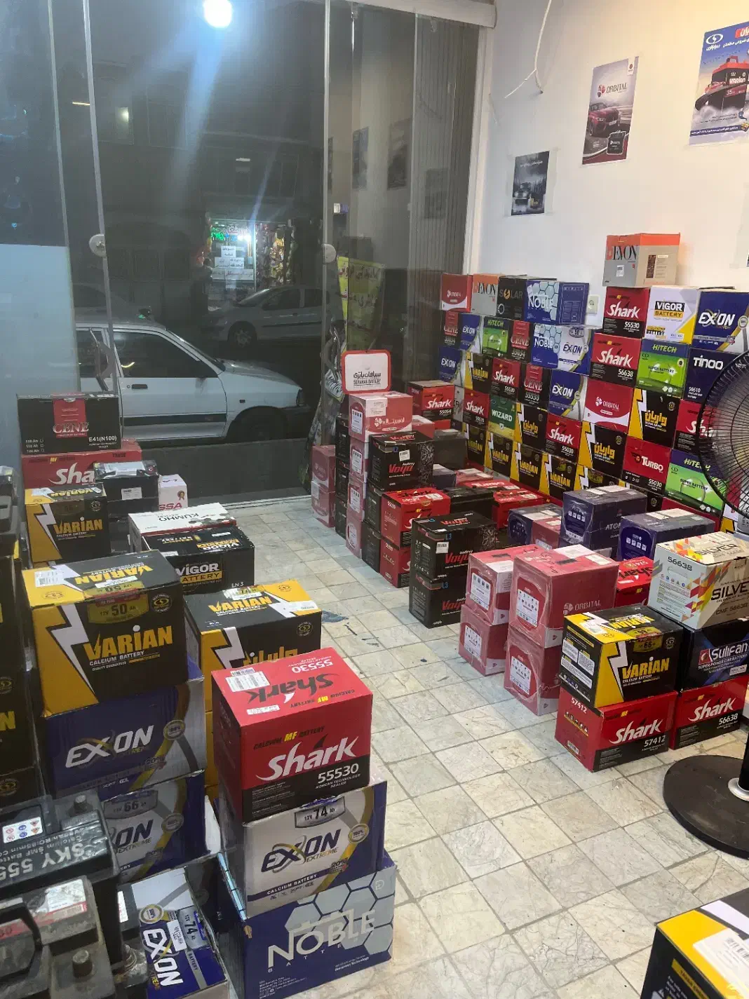 باطری ماشین ارسال رایگان با گارانتی|قطعات یدکی و لوازم جانبی|قم, نیروگاه|دیوار