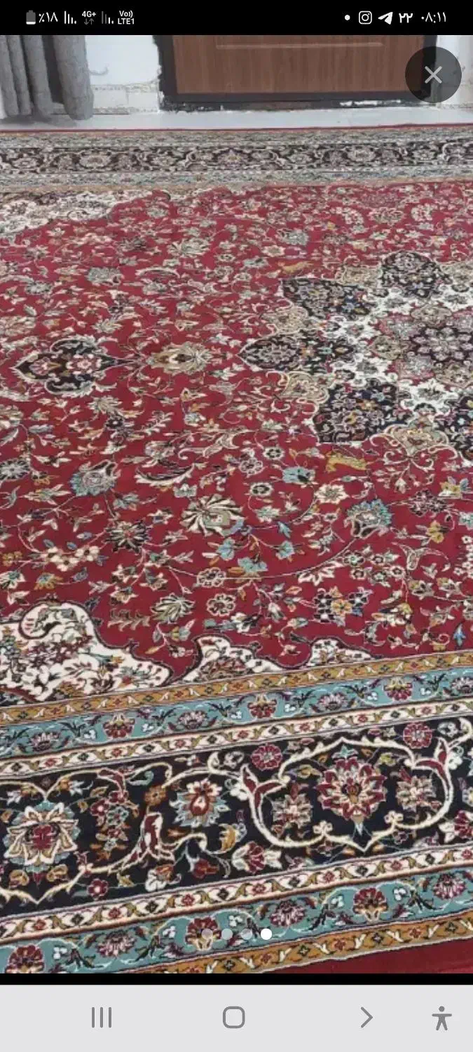 یک عدد فرش ماشینی دوازده متری|فرش|نوشهر, |دیوار