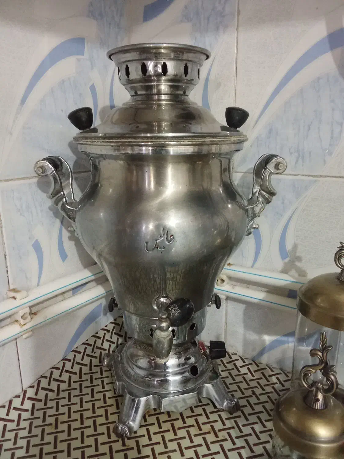 سلام دوستان یک عدد سماور و گوشی رومیزی و کتری|سماور، چای‌ساز، قهوه‌ساز|تربت‌حیدریه, رضاشهر|دیوار