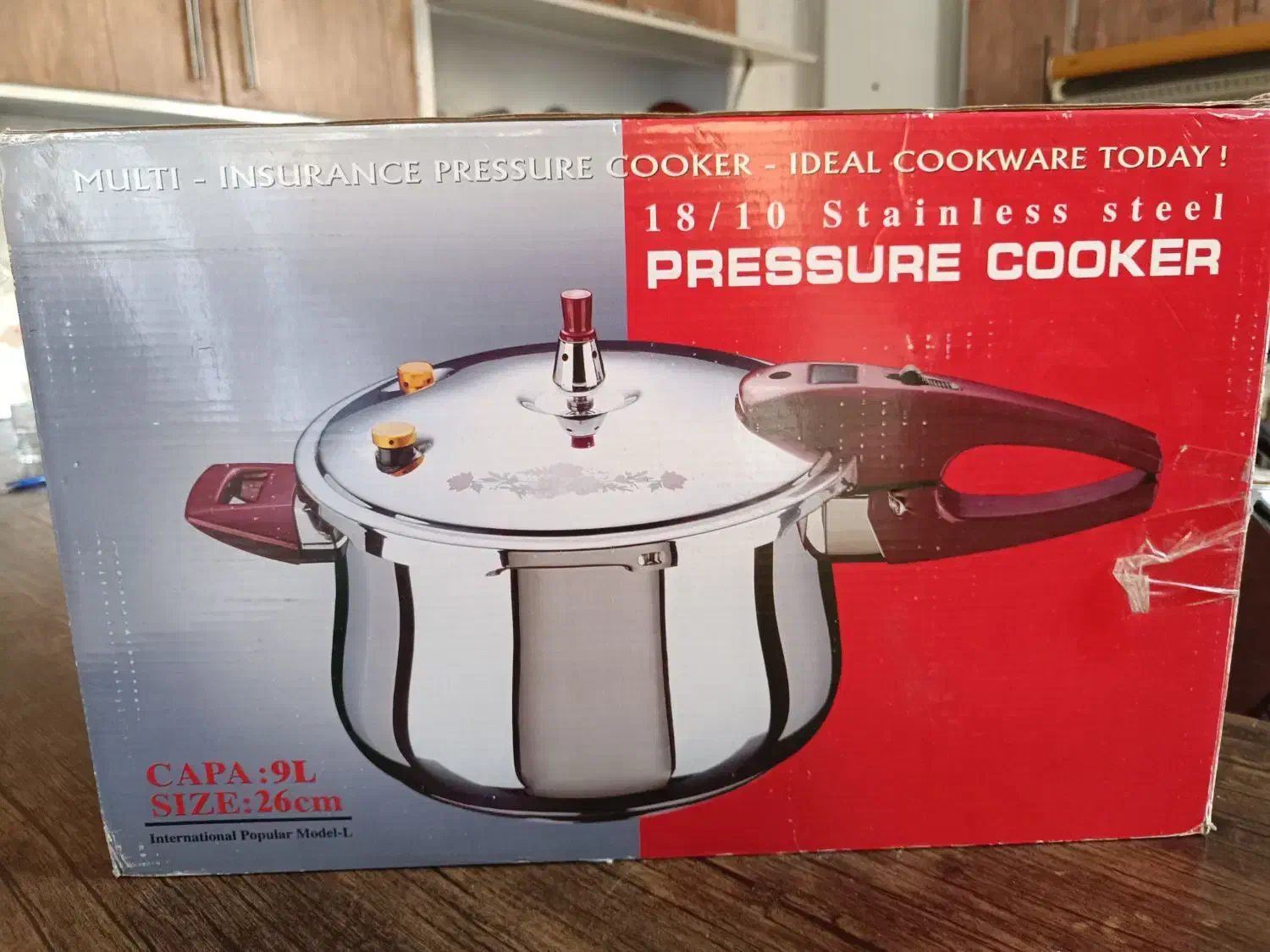 زودپز وارداتی المانی 9لیتری|ظروف پختوپز|فولادشهر, C1|دیوار