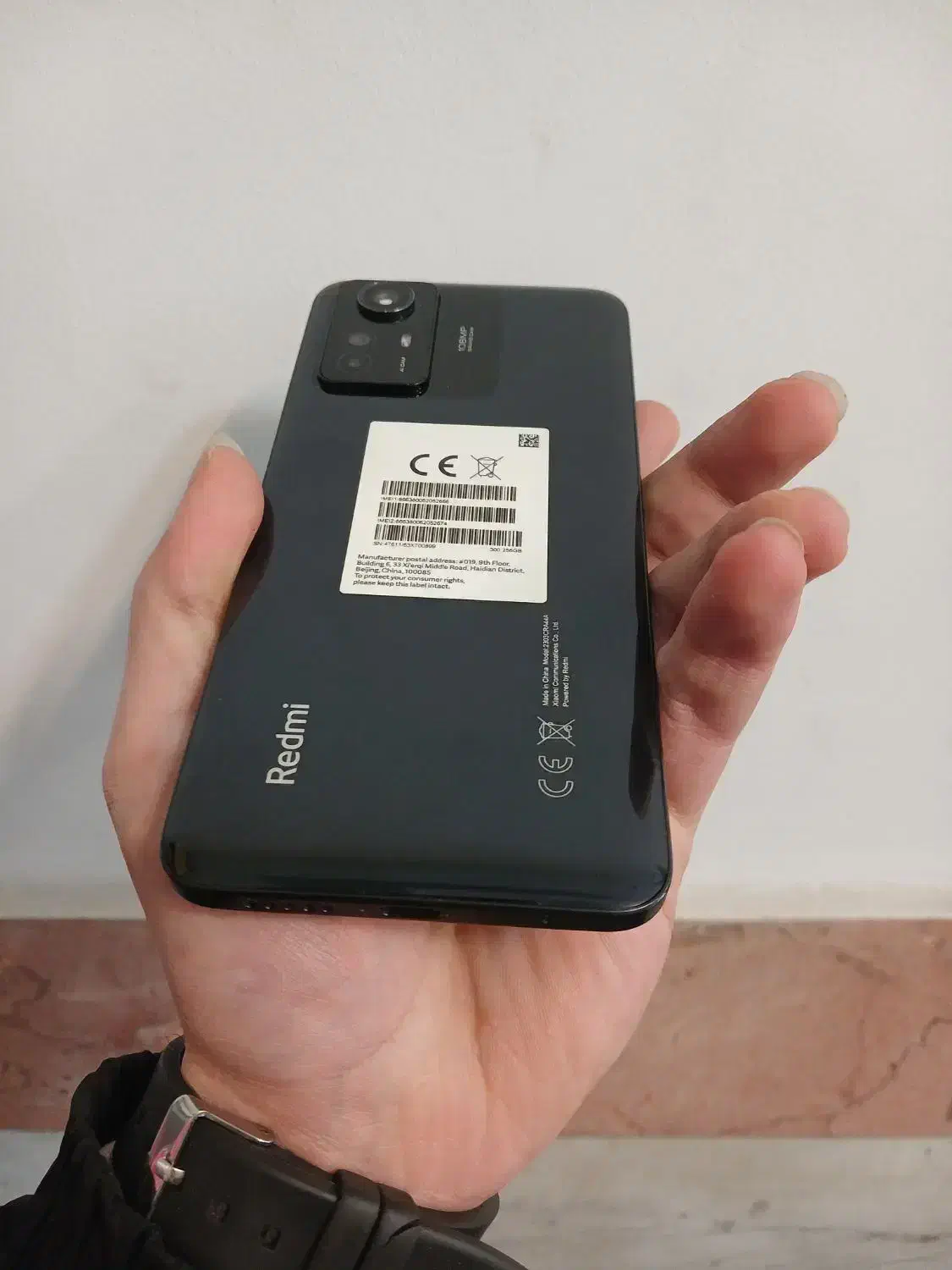 نوت 12s رنگ مشکی|موبایل|الوند, |دیوار