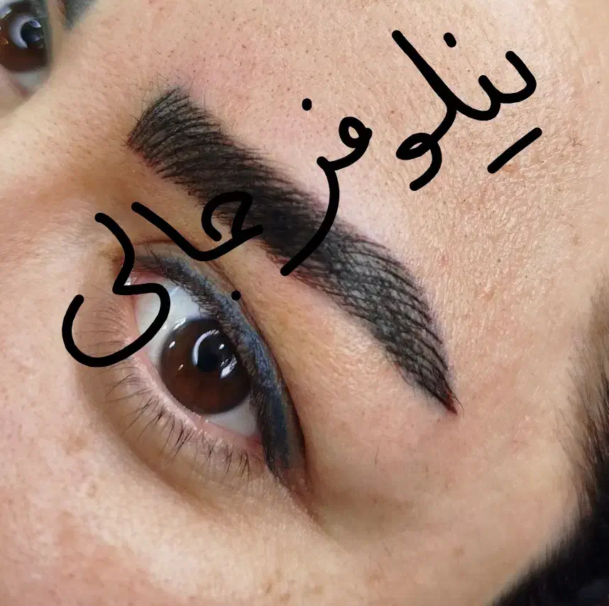 ابرو فیبروز میکرو تاتو شید لب خط چشم دائم|خدمات آرایشگری و زیبایی|برخوار, |دیوار