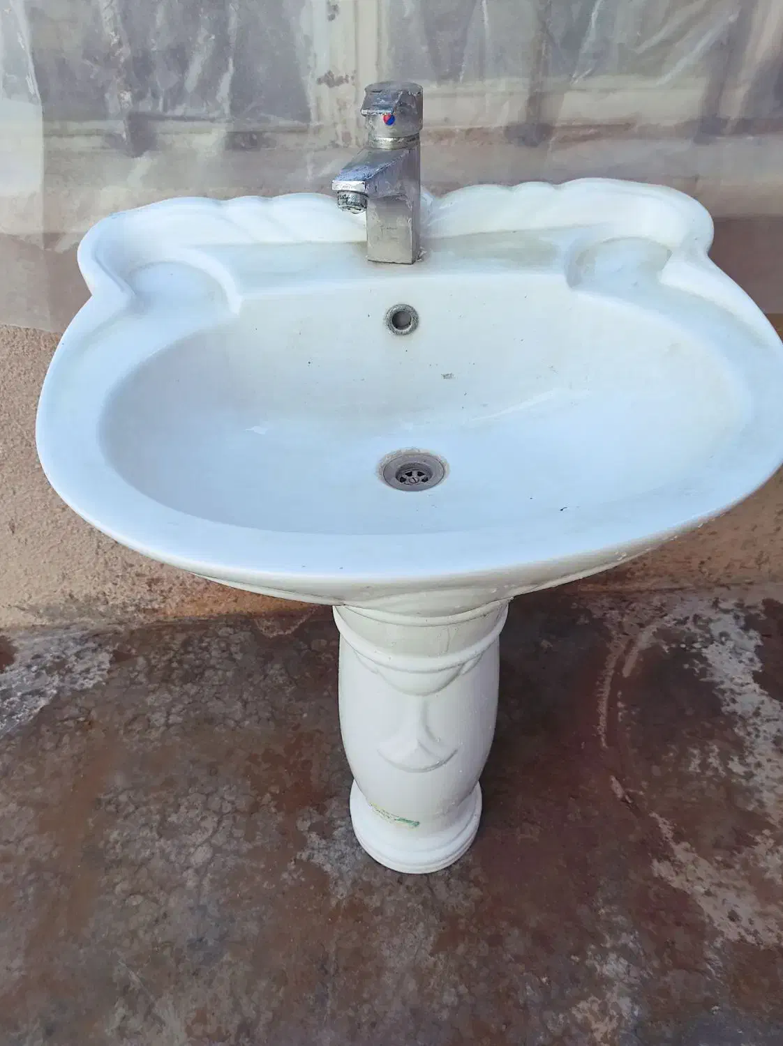 سینک روشویی|لوازم سرویس بهداشتی|خاش, |دیوار