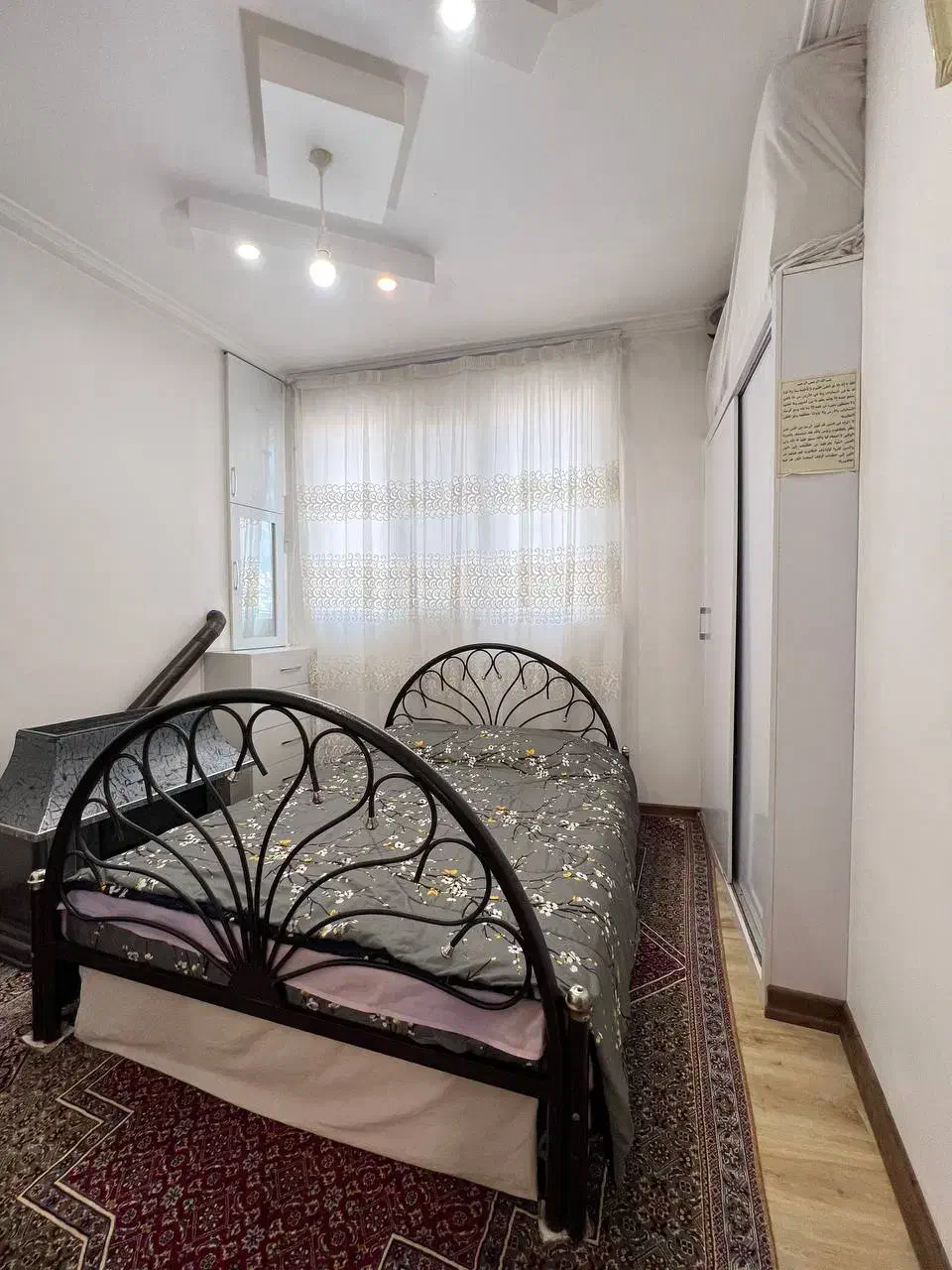 تخت خواب دونفره فلزی|تشک تختخواب|تربت‌حیدریه, شهرک ولیعصر|دیوار