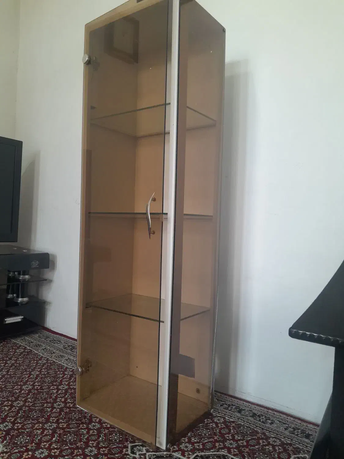 کابینت (بوفه) شیشه فلز|بوفه، ویترین، کنسول|سنندج, |دیوار