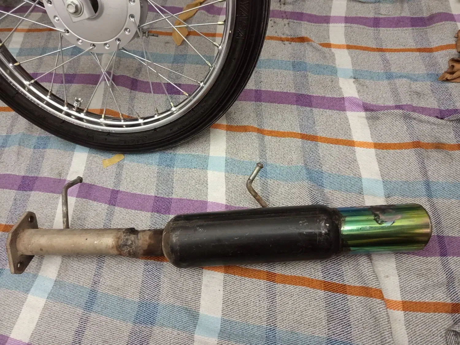 منبع اگزوز هاوارد رنجروری|قطعات یدکی و لوازم جانبی|اندیشه, شهرک مریم|دیوار