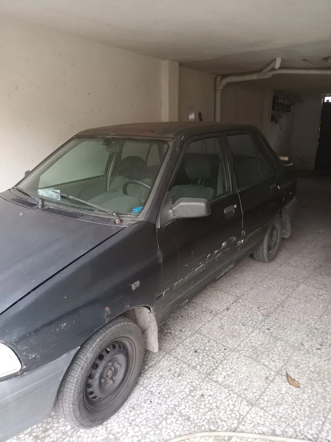 پراید تک سوز مدل ۸۲ بیمه تا برج ۱۲، رنگ سرمه ای|خودرو سواری و وانت|رشت, نظری|دیوار