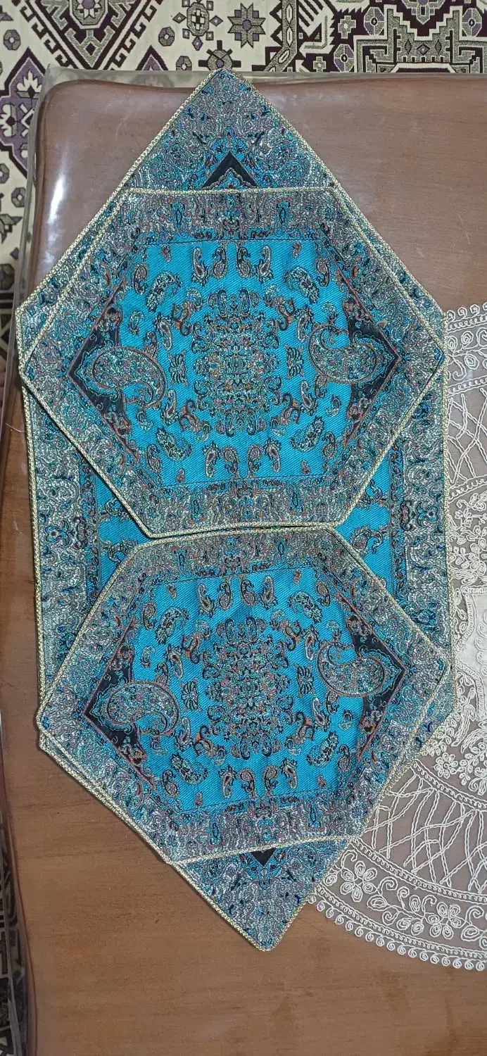 رومیزی ترمه|پرده، رانر، رومیزی|اسلامشهر, شهرک قائمیه|دیوار