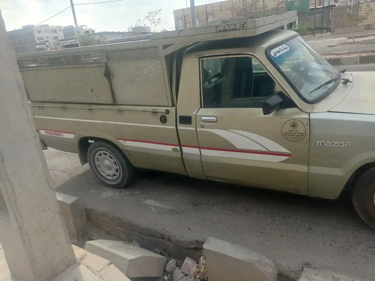 مزدا تک کابین دوگاه‌سوز|خودرو سواری و وانت|بیرجند, |دیوار