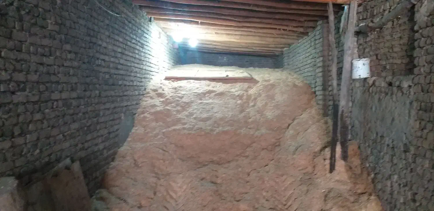 کاه جو|حیوانات مزرعه|بروجرد, |دیوار