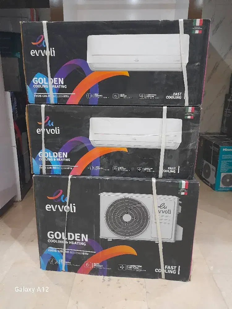 کولر ۱۸۰۰۰ ایوولی سرد و گرم|کولر گازی و فنکوئل|کوهپایه, |دیوار