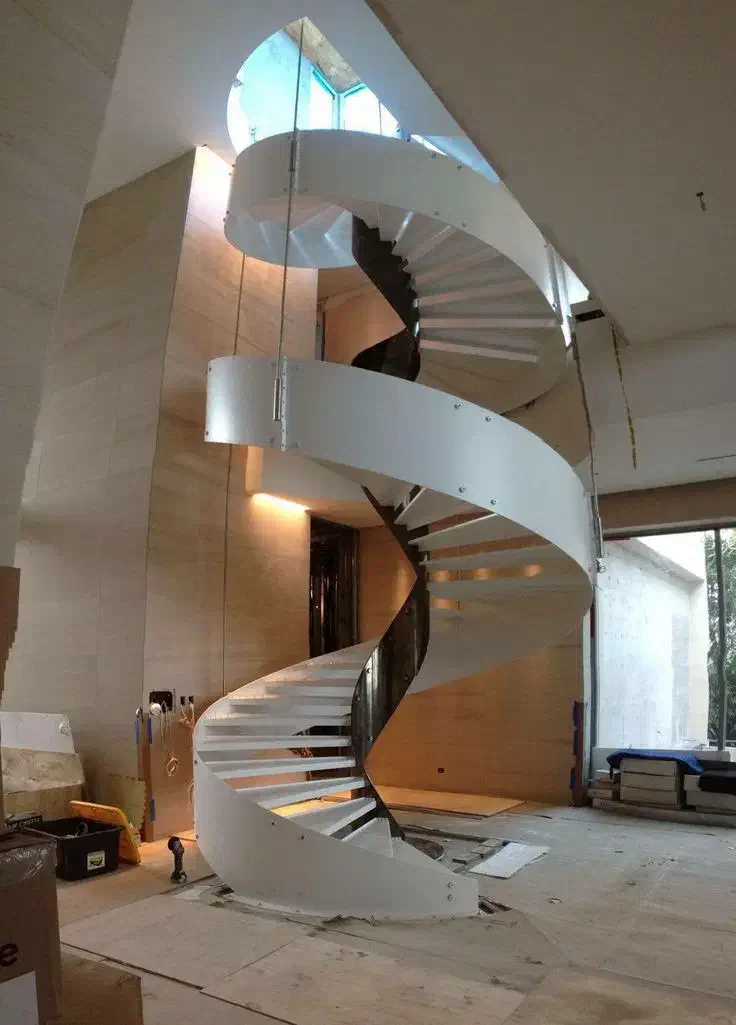 پله گرد اهنی|خدمات پیشه و مهارت|تولم شهر, |دیوار