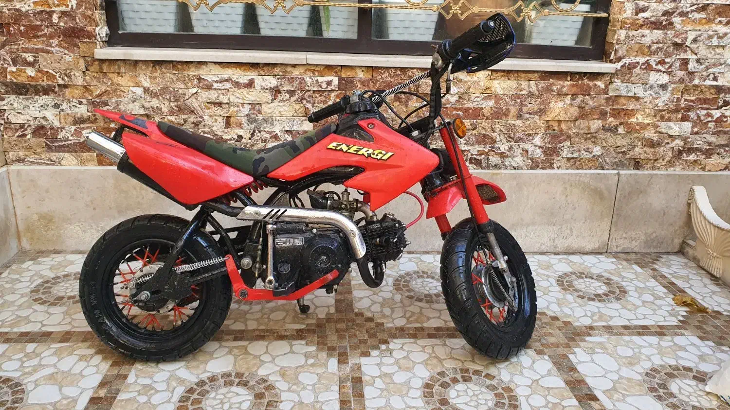 مینی موتورکراس 80 سی سی 4دنده کلاچ اتومات مدل 1400|موتورسیکلت|مراغه, |دیوار