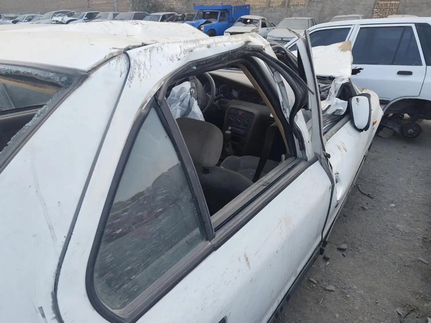 سمند ef7 دوگانه کارخانه تصادفی|خودرو سواری و وانت|مشهد, شهرک لشکر (شهرک غرب)|دیوار