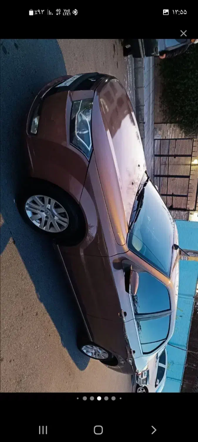 دنا قهوه‌ای مدل۹۵|خودرو سواری و وانت|تهران, فاطمی|دیوار